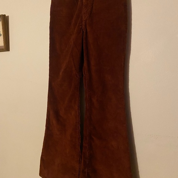 Levi's Deep Rust Corduroy Trousers - Picture 5 of 7